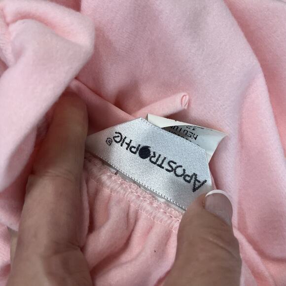 Vintage Apostrophe Guilford Sears Nightgrown Dress size Medium 12-14 Pink Lace - Picture 13 of 13